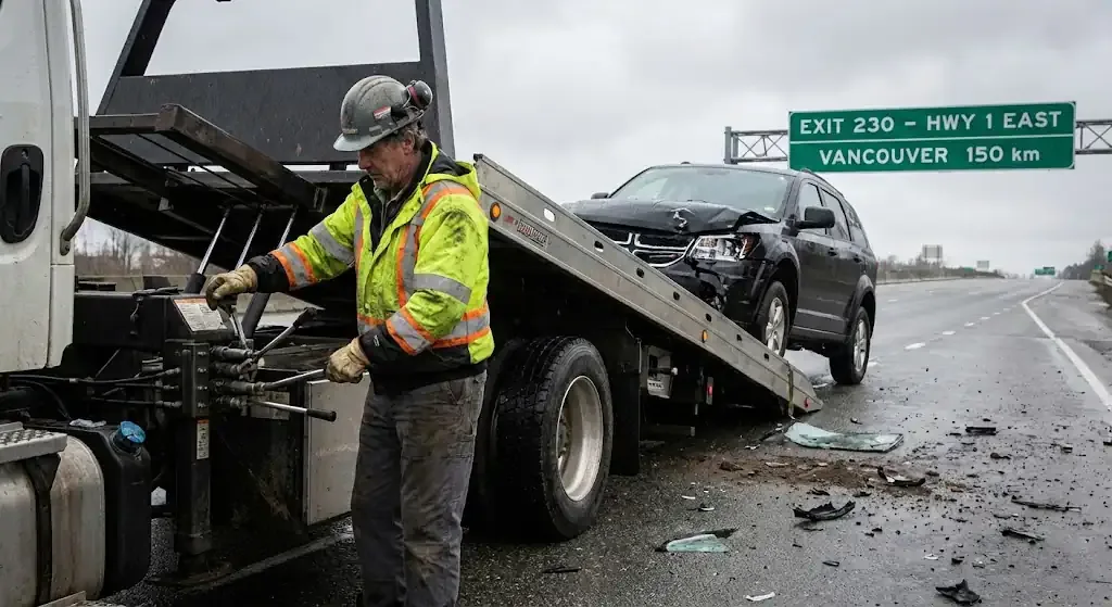 Abbotsford accident recovery with proper scene management