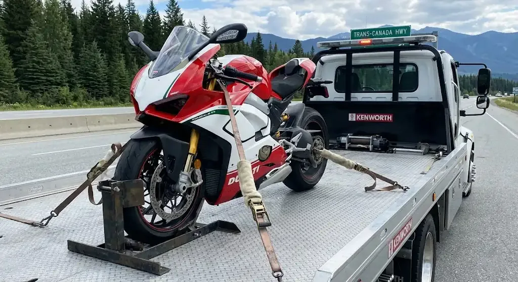 Abbotsford motorcycle tow truck service